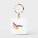 Kişiye Özel  Baskılı Anahtarlık 45X35mm