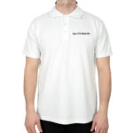 Kişiye Özel Polo Yaka Beyaz  Tişört