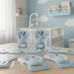 Yeni Doğan Bebekler için  Özel Tasarlanabilir Balon Magnet Açacak - Görsel 2