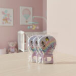 Yeni Doğan Kız Çocuğu için Özel Tasarlanabilen  Balon Magnet Açacak - Görsel 2