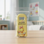 Kişiye Özel Tasarımlı Mıknatıslı Şişe Açacağı – Bebek Hatırası & Promosyon - Görsel 2