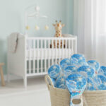 Yeni Doğan Bebekler için  Özel Tasarlanabilir Balon Magnet Açacak - Görsel 2