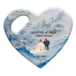 Düğün Nikah Nişan Kına Organizasyonları için Kişiye Özel Kalp Magnet Açacak