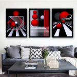 Ofis & Ev Ofis Duvar Dekorasyonu için 40 X 60 Modern Çerçeveli Tablo